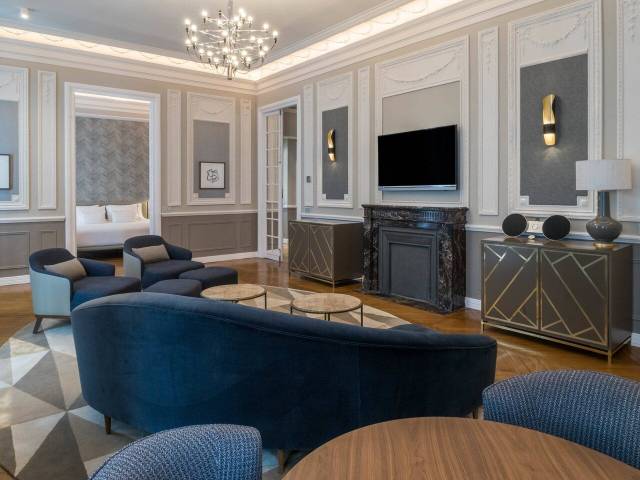 Suite Presidencial - Sala de estar